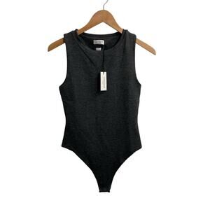 Aritzia Sleeveless Black Bodysuit